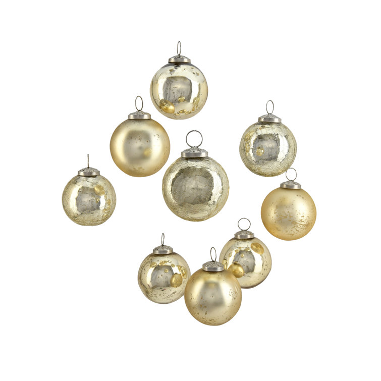 Pearl on sale ornament set